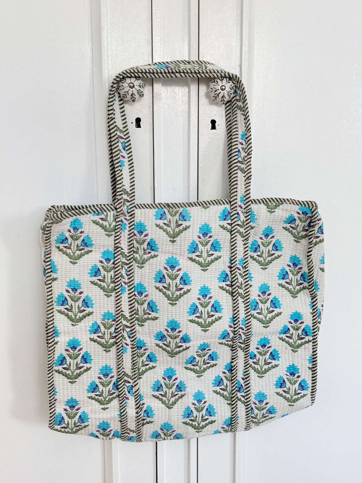 Totte Bag - Azul Floral