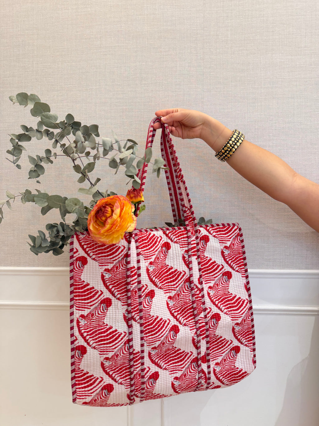 Totte Bag - Rojo Cebras