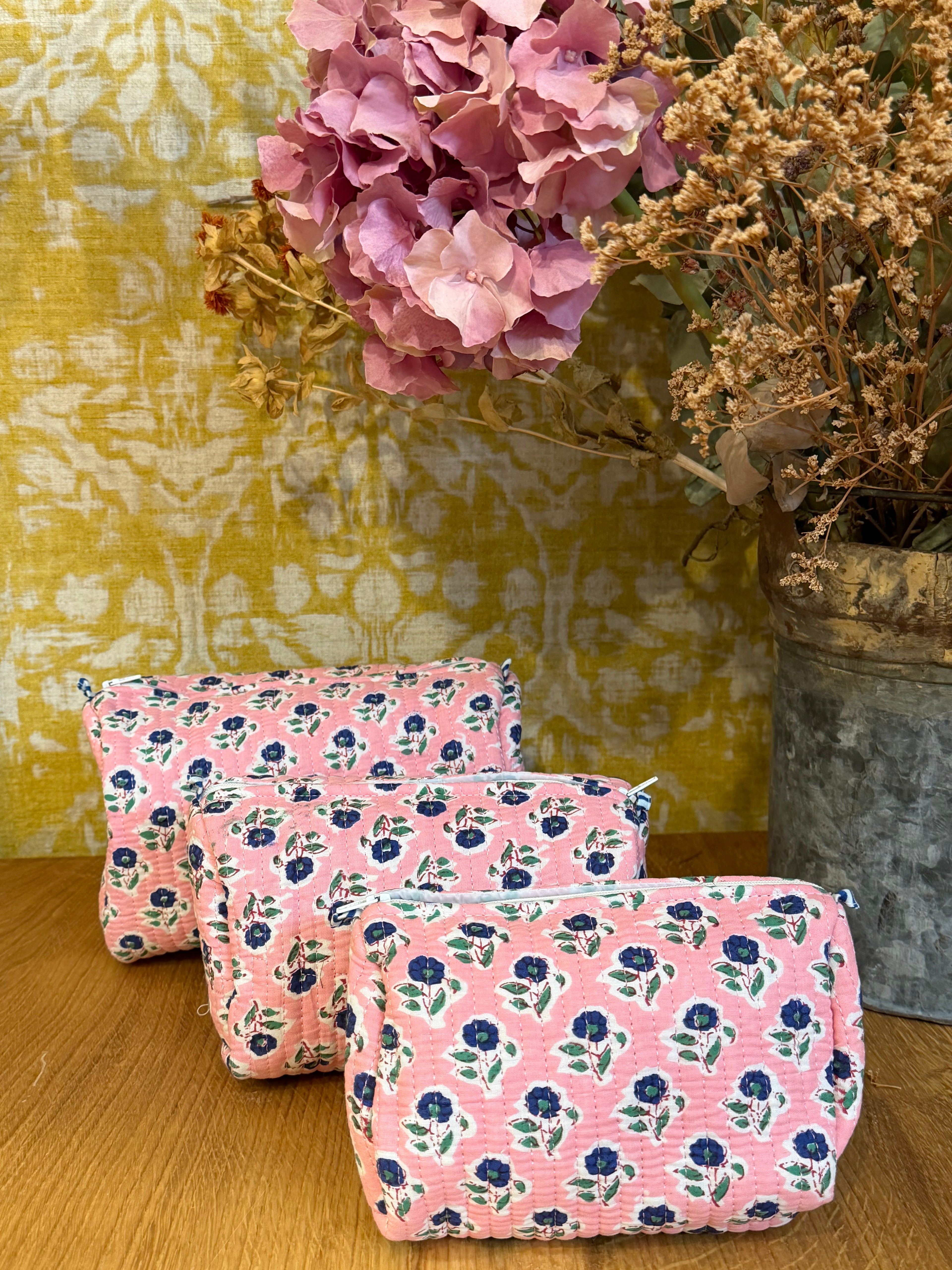 Neceser - Pink Ditsy