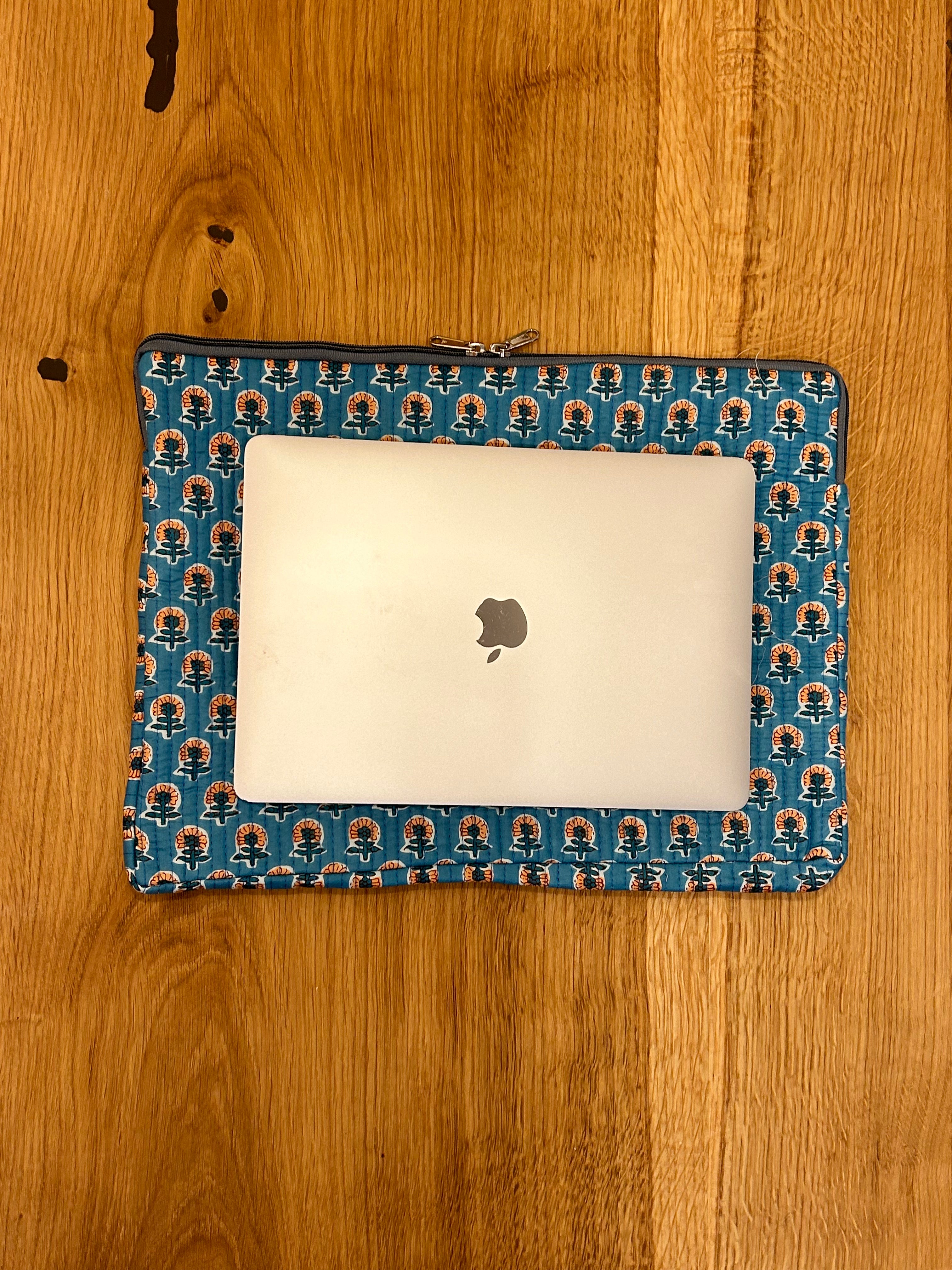 Funda Ordenador - Azul Aqua