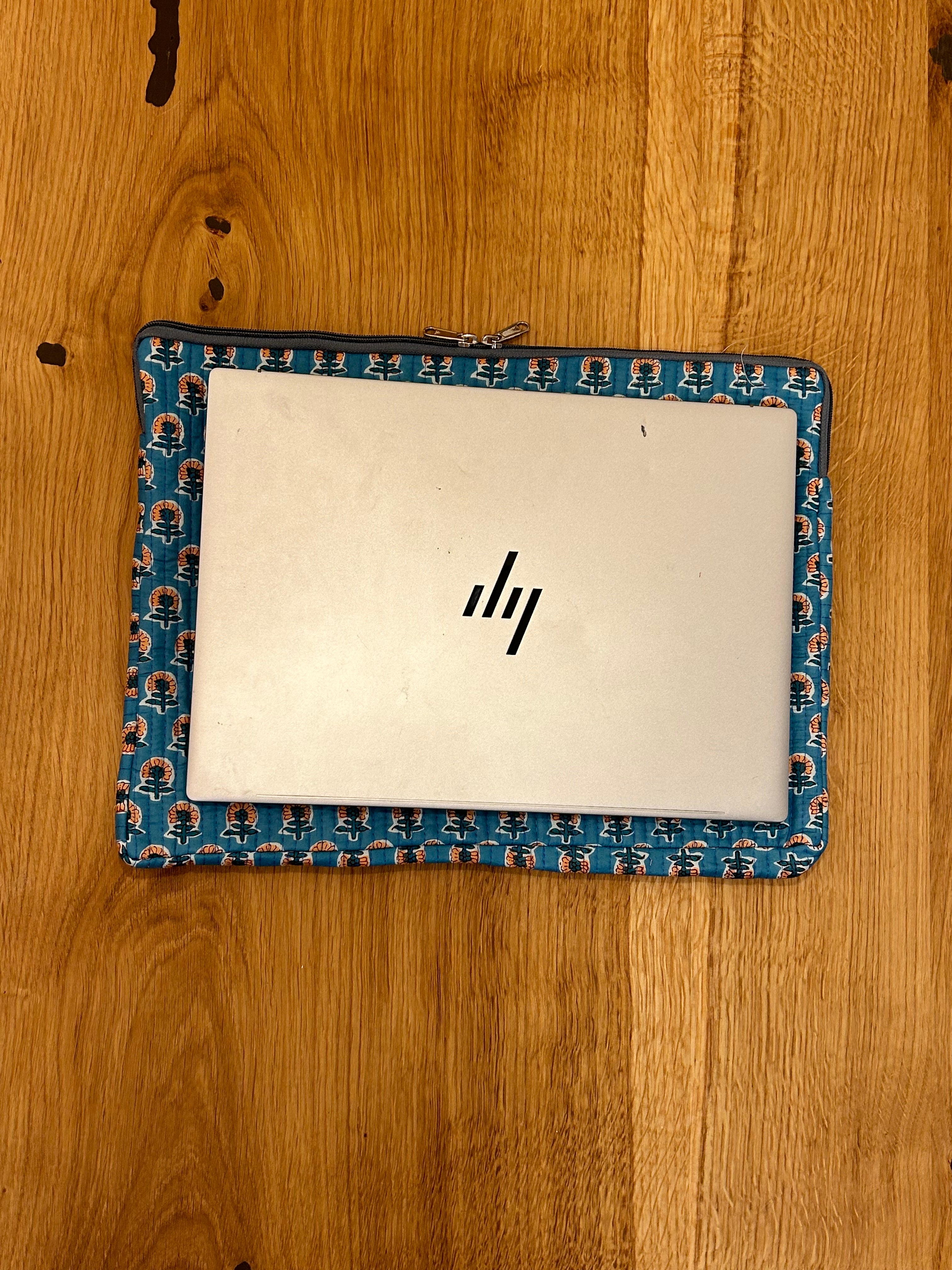 Funda Ordenador - Azul Aqua