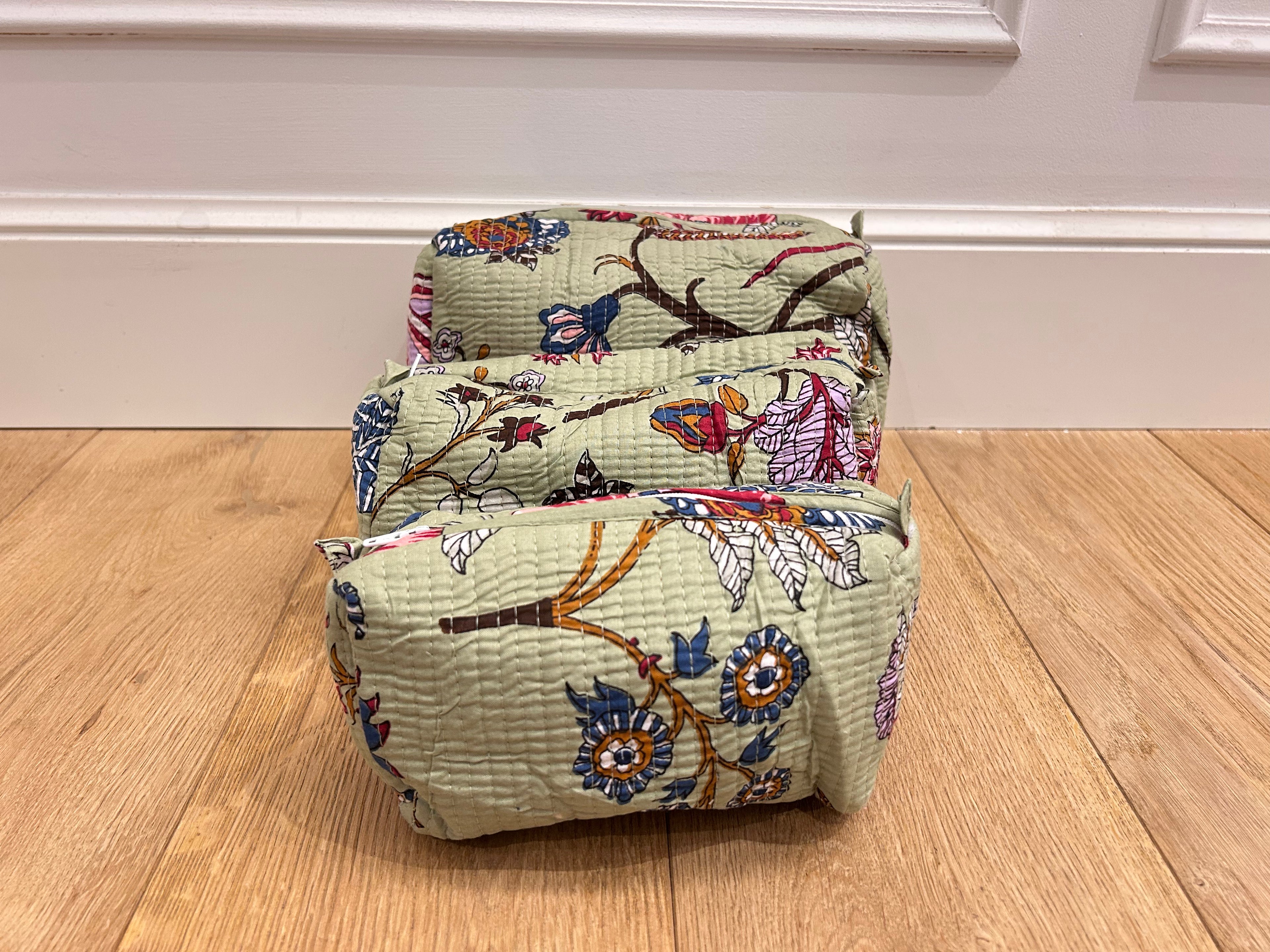 Neceser - Caqui Floral