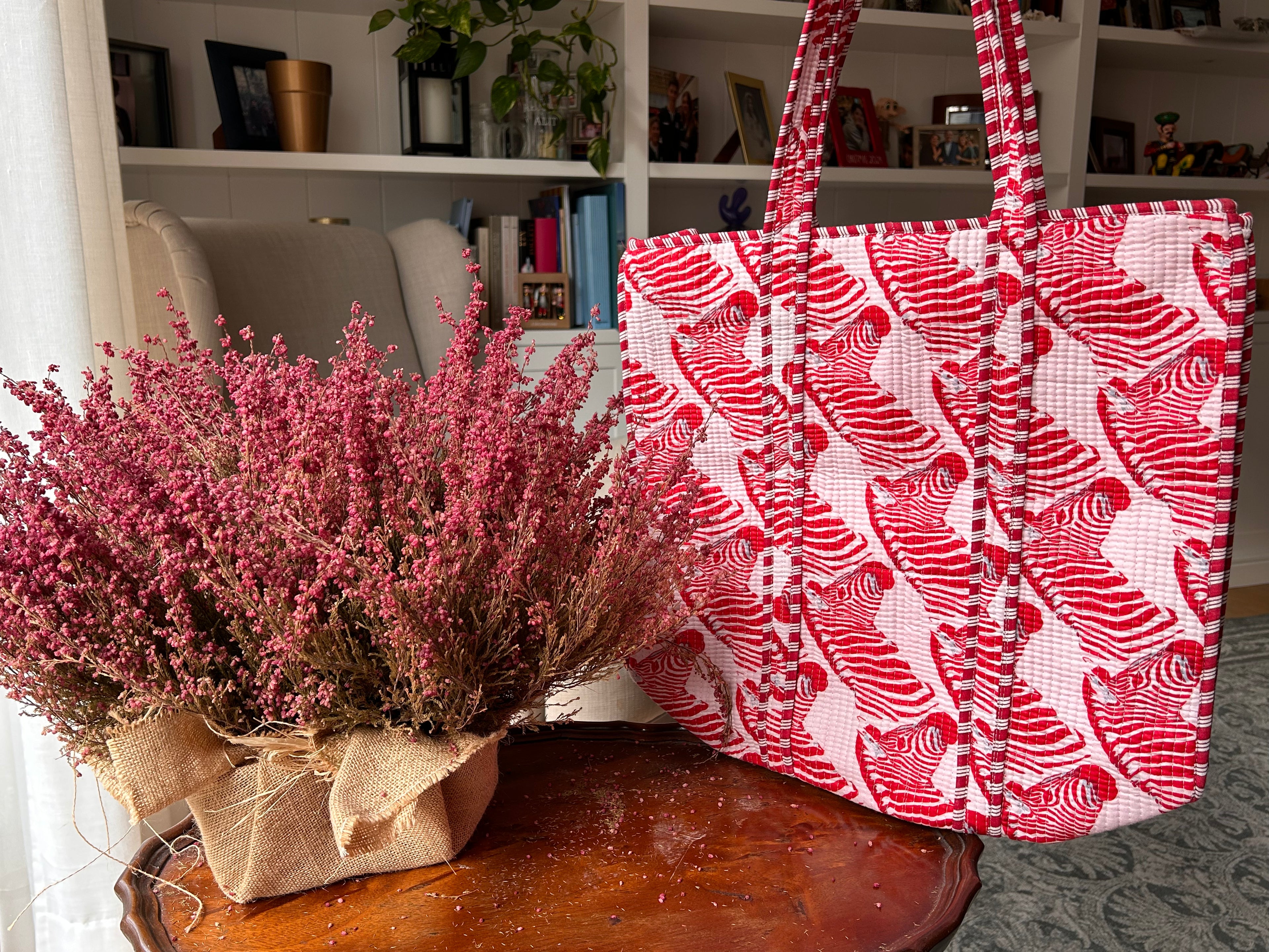 Totte Bag - Rojo Cebras
