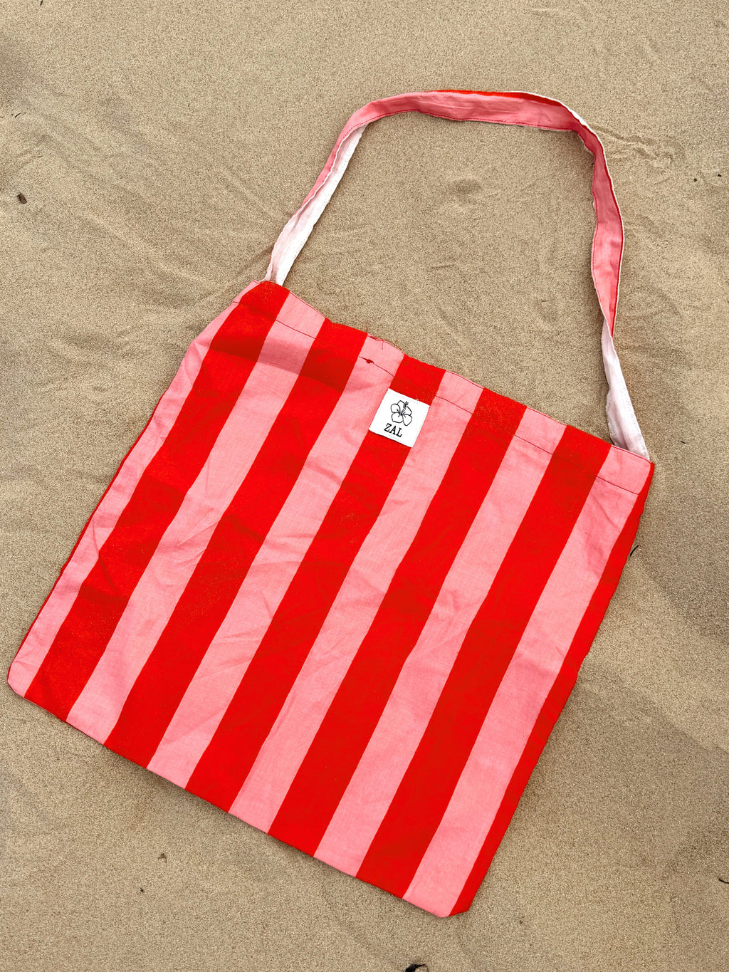 Bolsa de playa - Naranja & Pastel