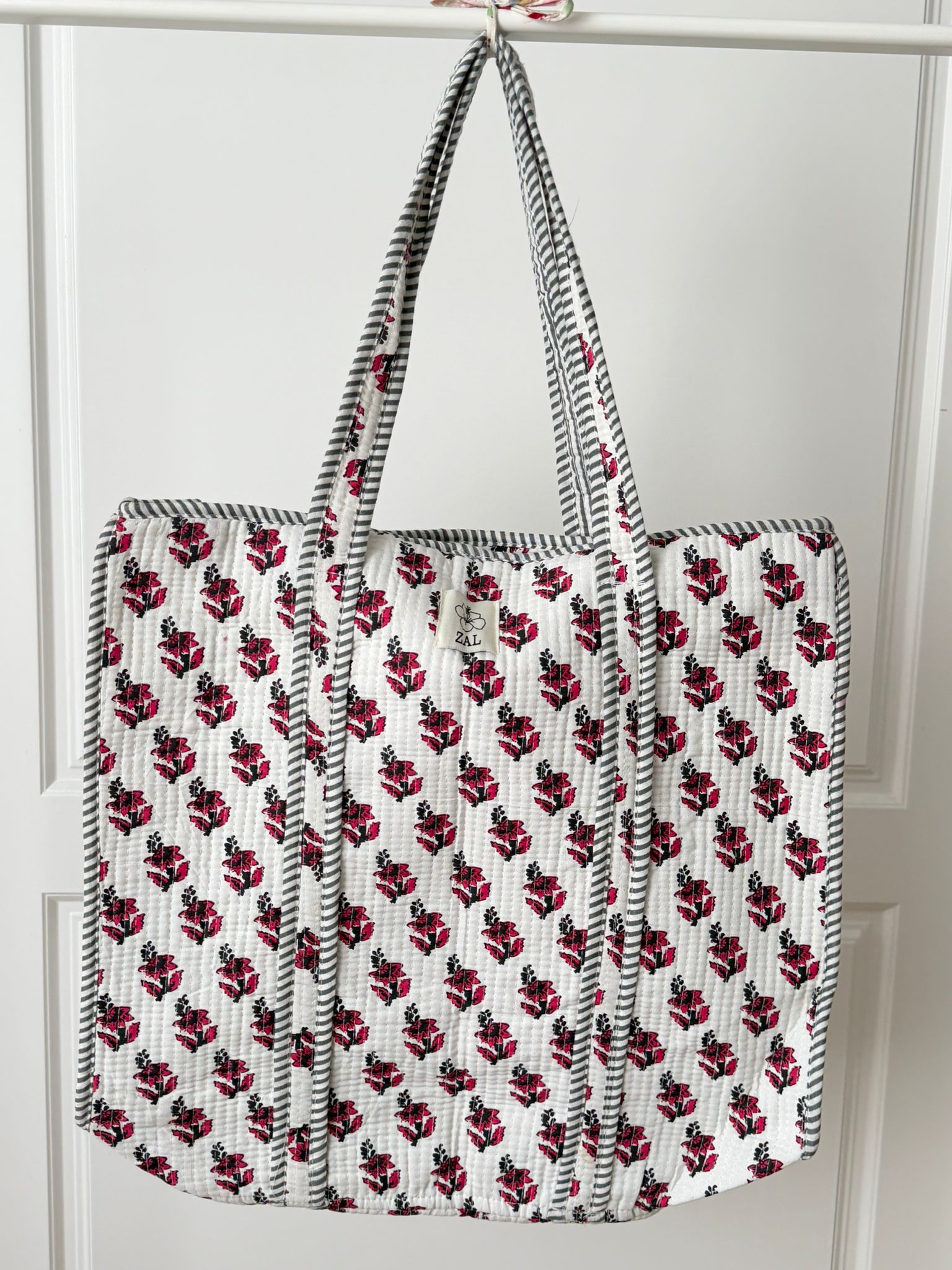 Totte Bag - Blanco Floral