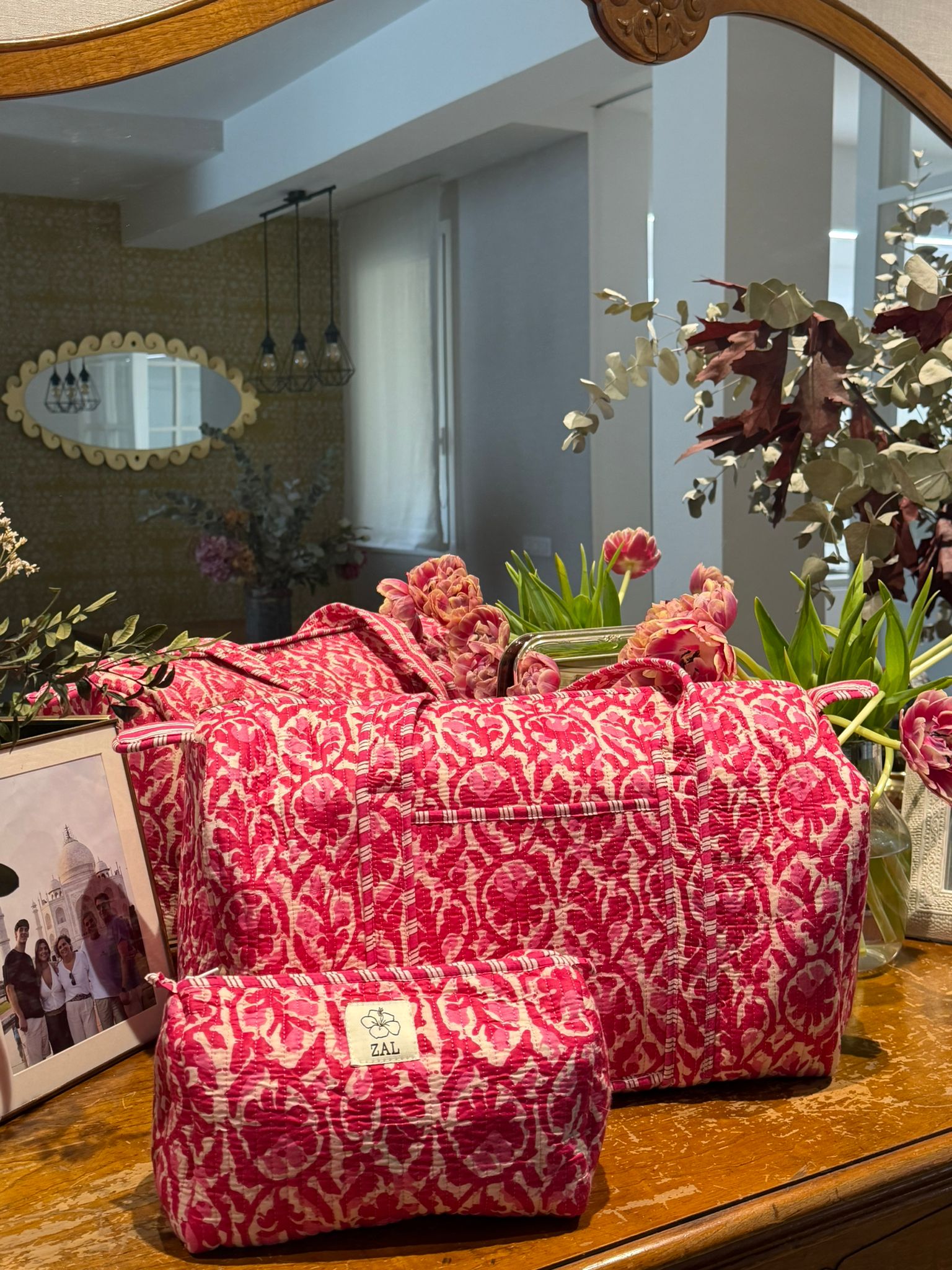 Bolso Viaje - Rosa Floral