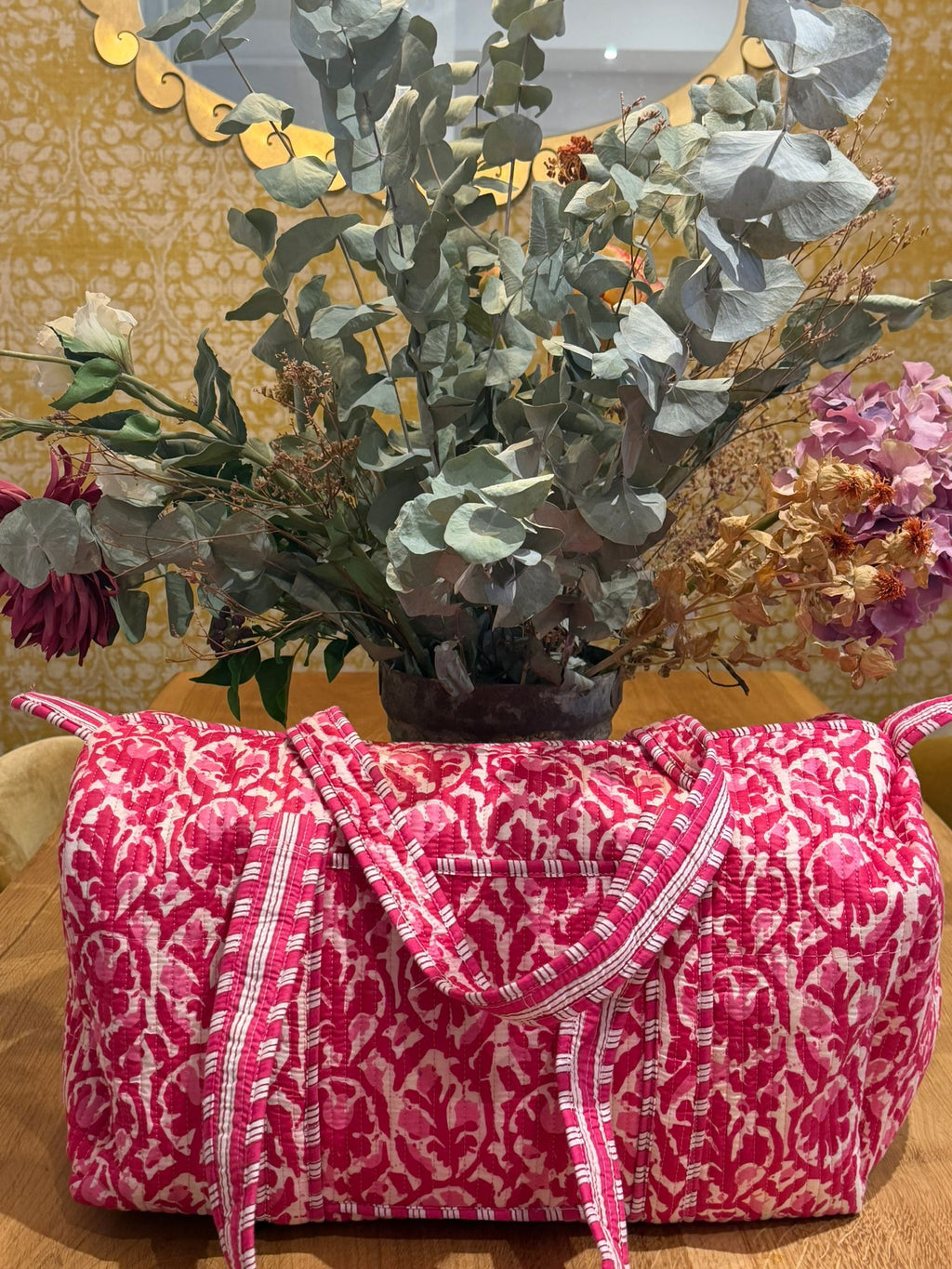 Bolso Viaje - Rosa Floral