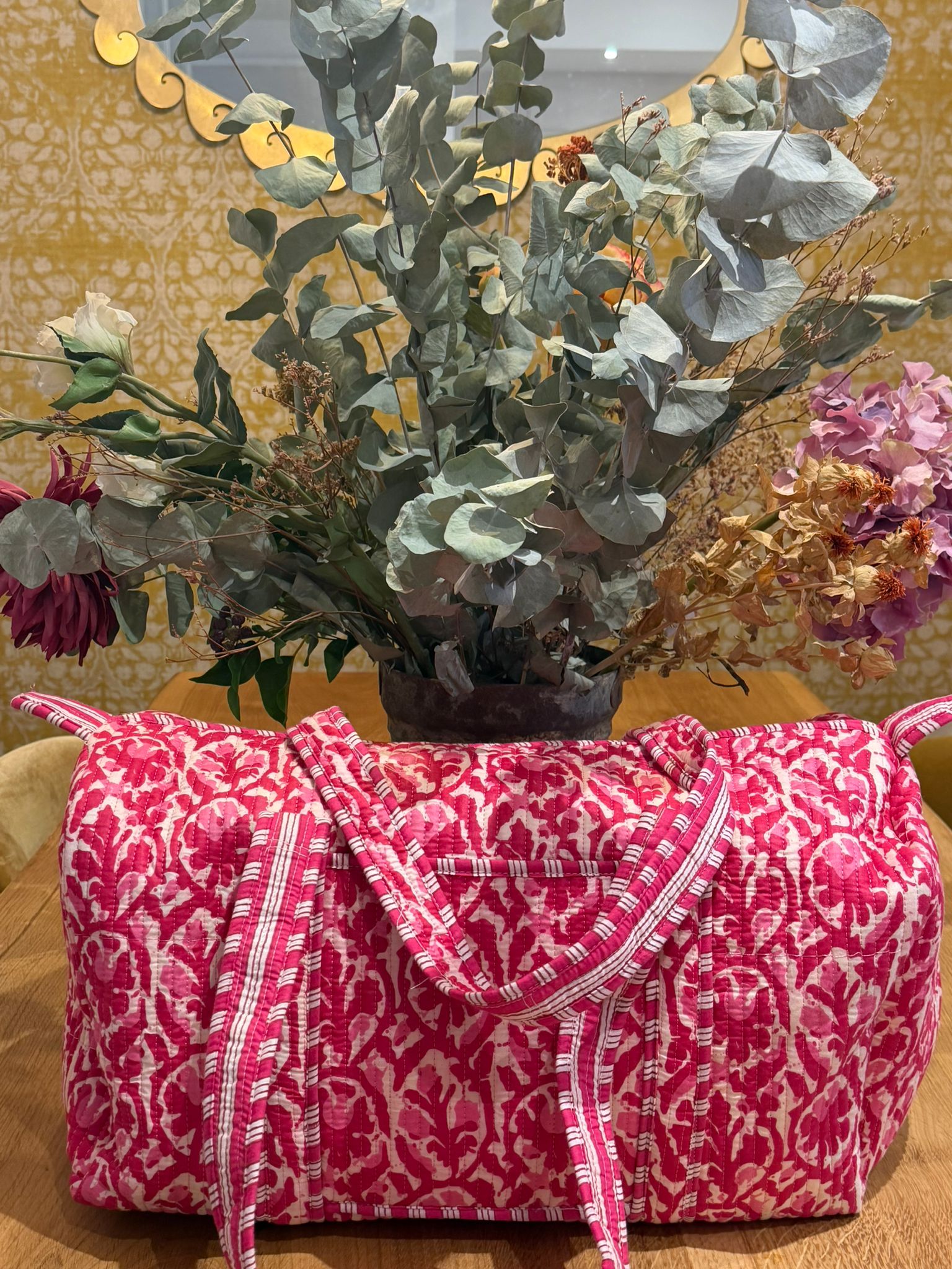 Bolso Viaje - Rosa Floral