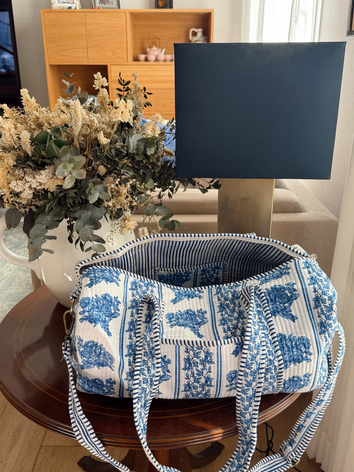 Bolso Viaje - Blue Bloom