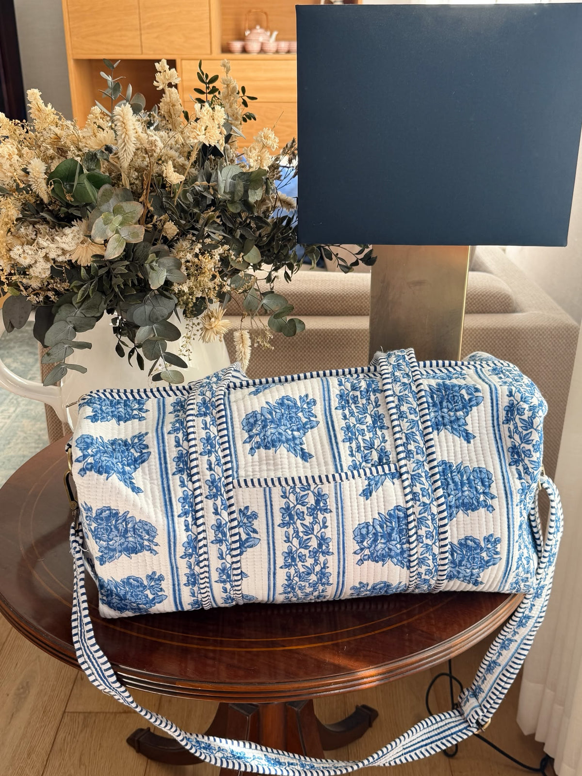 Bolso Viaje - Blue Bloom