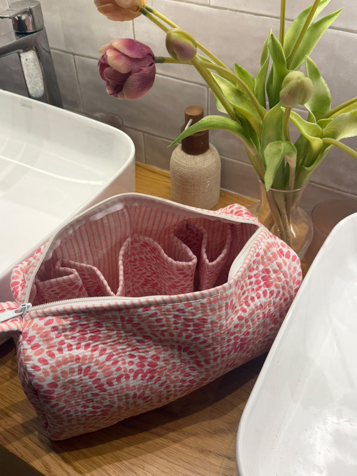 Dyson Bag - Coral Bloom